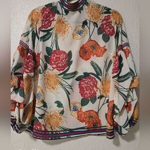 Jealous Tomato Multicolor Floral Blouse